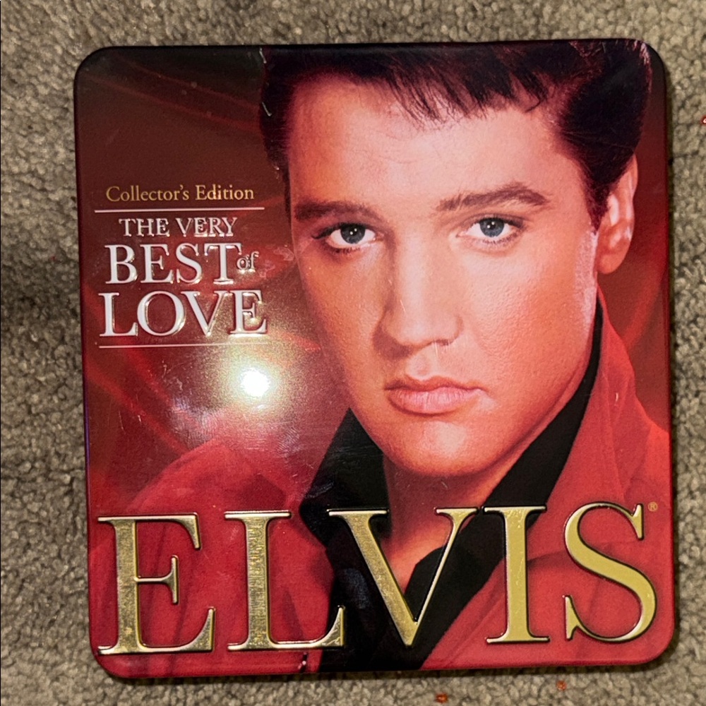 Elvis Presley CD DVD Bundle Collector Tin + SEALED Disc Rare‎ Lot